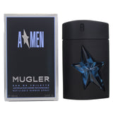AM34M - Thierry Mugler Angel Men Eau De Toilette for Men - 3.4 oz / 100 ml - Refillable