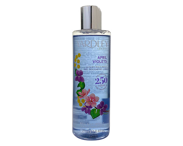 AVS84 - Yardley April Violets Luxury Body Wash for Women - 8.4 oz / 250 ml