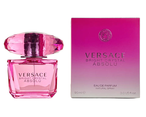 BERA30 - Versace Bright Crystal Absolu Eau De Parfum for Women - 3 oz / 90 ml - Spray