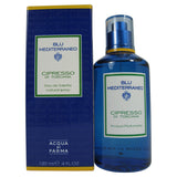 BLU12 - Acqua di Parma Blu Mediterraneo Eau De Toilette Unisex - 4 oz / 120 ml - Cipresso Di Toscana - Spray