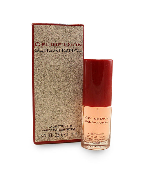 CES32 - Celine Dion Sensational Eau De Toilette for Women - 0.375 oz / 11 ml