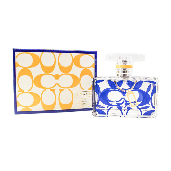 COSS17 - Coach Signature Summer Edition Eau De Toilette for Women - 1.7 oz / 50 ml - Spray