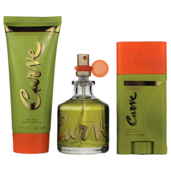 CU361M - Curve 3 Pc. Gift Set for Men