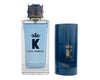 DGK2P - Dolce & Gabanna K 2 Pc. Gift Set for Men - Deo 2.6 oz + EDT 3.3 oz