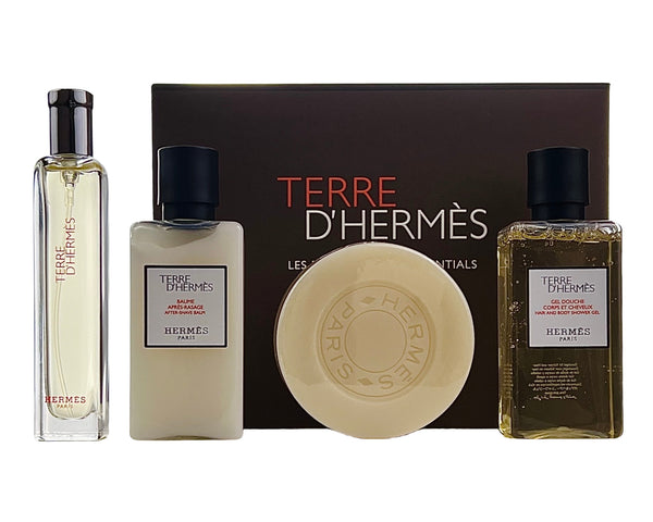 ESNT4M - Hermes Terre D'Hermes 4 Pc. Gift Set for Men