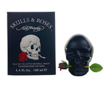 ESR34M - Ed Hardy Skulls & Roses Eau De Toilette for Men - 3.4 oz / 100 ml - Spray
