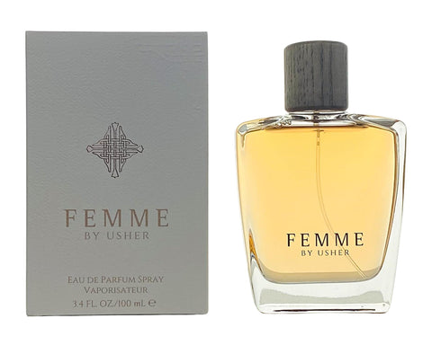 FEU34 - Usher Femme Eau De Parfum for Women - 3.4 oz / 100 ml - Spray