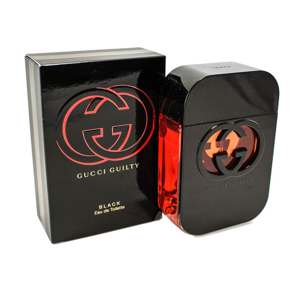 GGB25 - Gucci Guilty Black Eau De Toilette for Women - 2.5 oz / 75 ml Spray