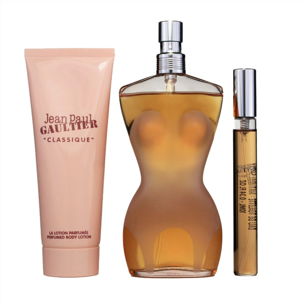 JE330 - Jean Paul Gaultier Classique 3 Pc. Gift Set for Women