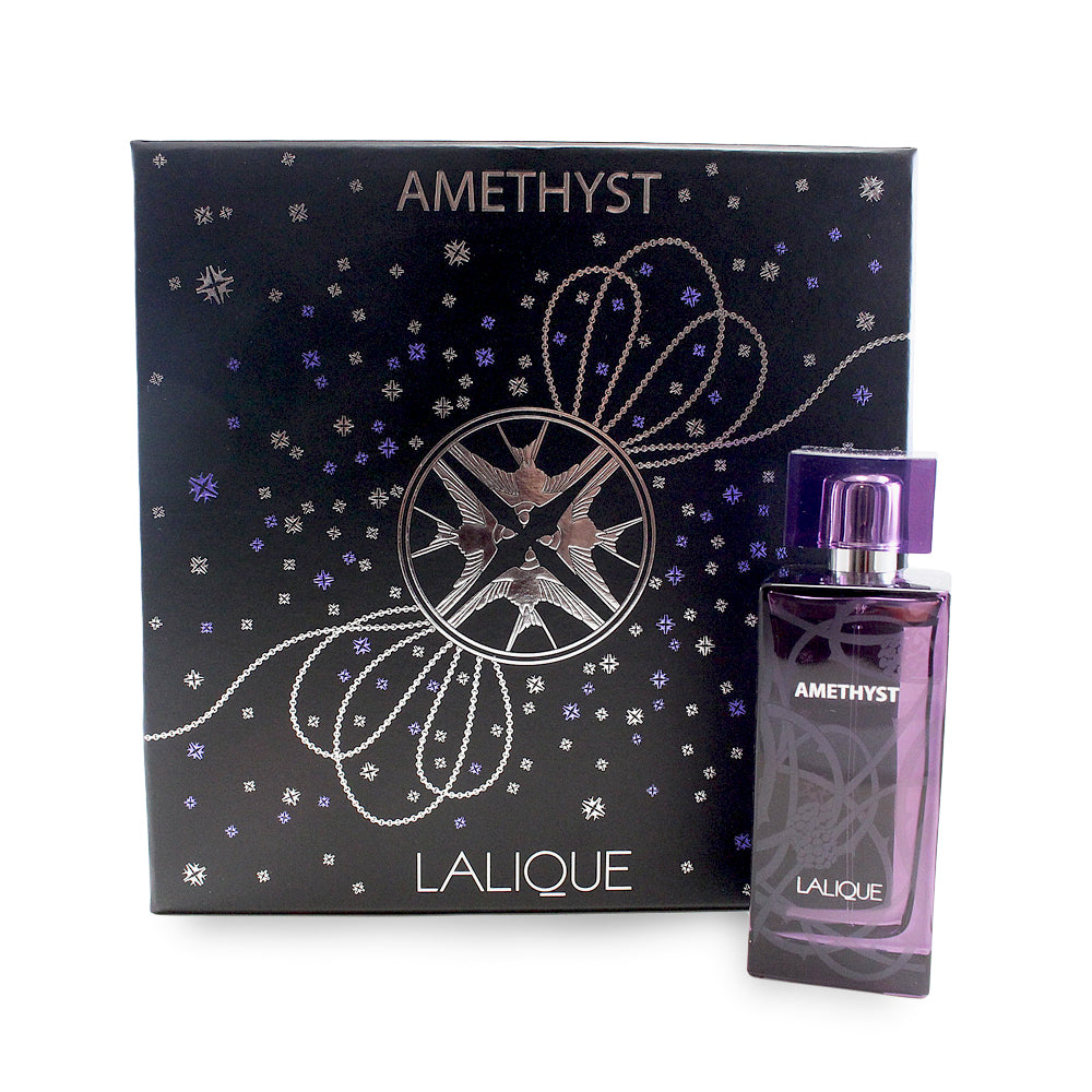 LALIQUE アムール ギフトセット Lalique Amethyst 2 Pc. Gift Set by Lalique | 99Perfume.com