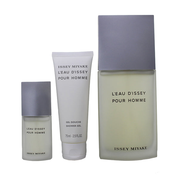 LE111M - Issey Miyake L'Eau De Issey 3 Pc. Gift Set for Men