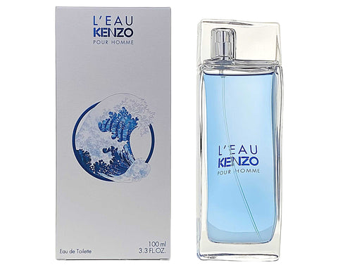LEK38M - L'Eau Kenzo Pour Homme Eau De Toilette for Men - Spray - 3.3 oz / 100 ml