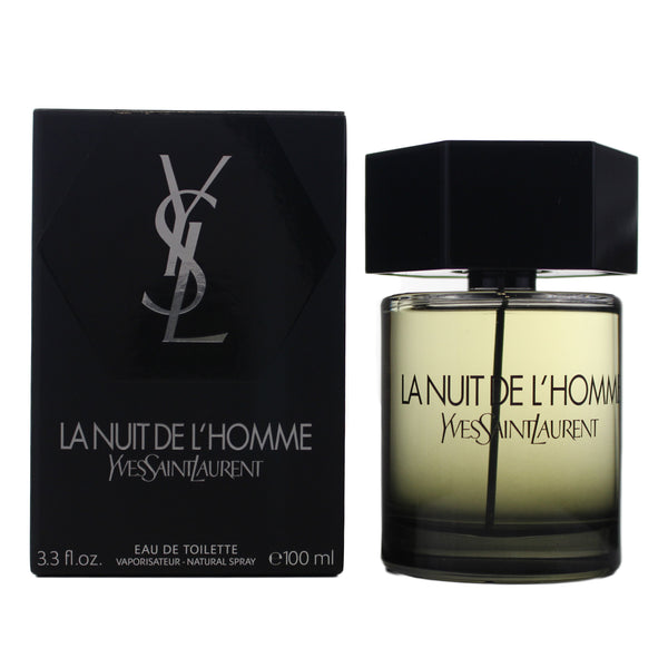 LH513M - Yves Saint Laurent La Nuit De L'Homme Eau De Toilette for Men - 3.3 oz / 100 ml