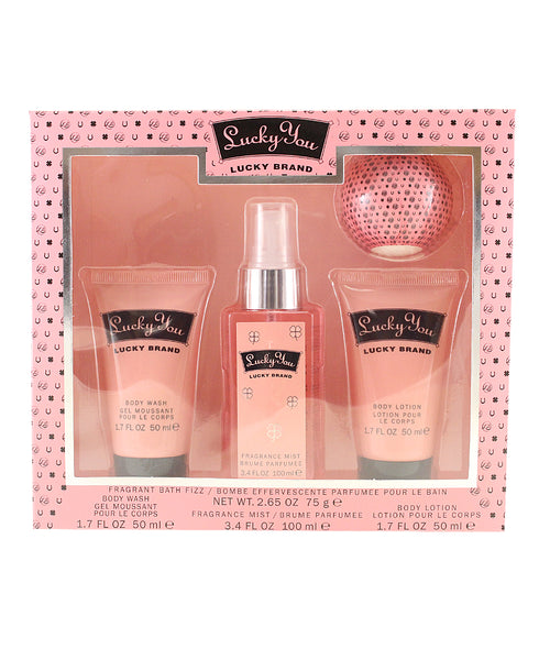 LU449 - Lucky Brand Lucky You 4 Pc. Gift Set for Women