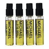 MI07S - Michael Kors Michael Eau De Toilette for Men - 4 Pack - 0.07 oz / 2.5 ml Spray Tester