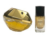 MILL59W - Paco Rabanne Lady Million 2 Pc. Gift Set for Women - Nail Polish 0.3 oz + EDP 1.7 oz