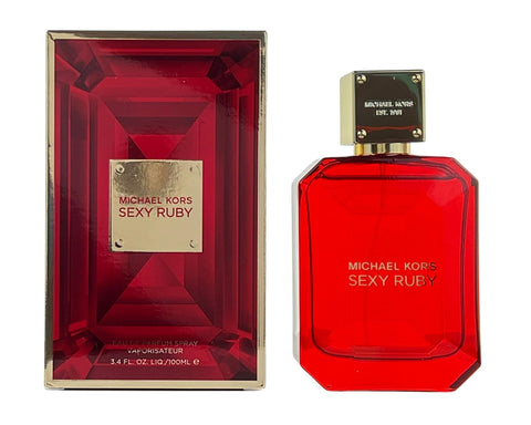 MKSY34 - Michael Kors Sexy Ruby Eau De Parfum for Women - 3.4 oz / 100 ml - Spray