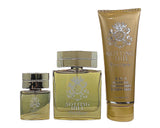 NOT37M - English Laundry Notting Hill 3 Pc. Gift Set for Men - EDP 0.68 oz + EDP 3.4 oz + 3-in-1 Shampoo/Conditioner/Body Wash 8 oz