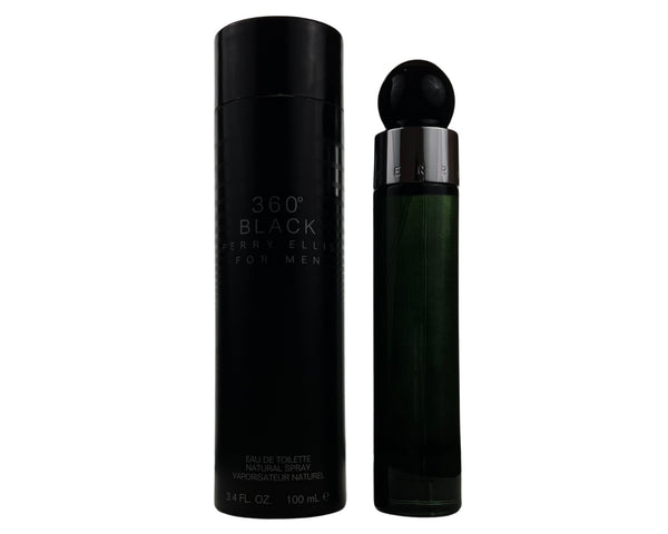 PER36M - Perry Ellis 360 Black Eau De Toilette for Men - 3.3 oz / 100 ml - Spray