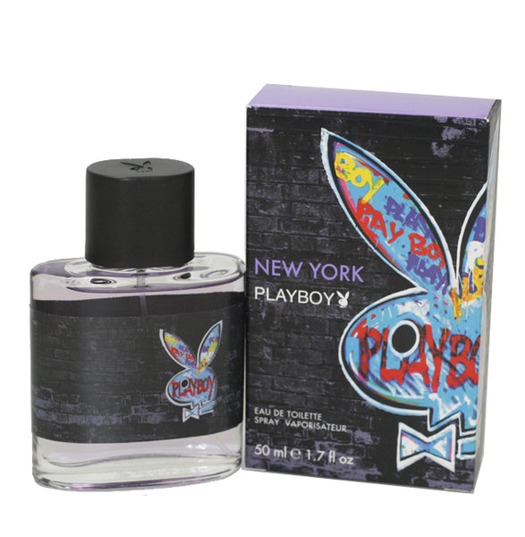 PLAN17 - Playboy New York Eau De Toilette for Men - 1.7 oz / 50 ml Spray