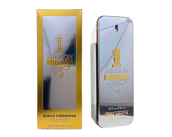 PRML37M - Paco Rabanne 1 Million Lucky Eau De Toilette for Men - 6.7 oz / 200 ml - Spray