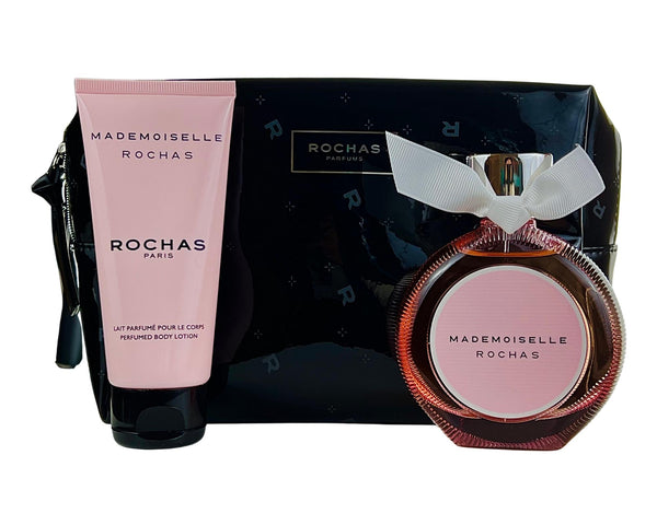 RCHSM3 - Rochas Rochas Mademoiselle 3 Pc. Gift Set for Women