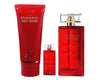 RE667 - Red Door 3 Pc. Gift Set ( Eau De Toilette Spray 1.7 Oz + Body Lotion  3.3 Oz + Parfum Mini 0.16 Oz ) for Women