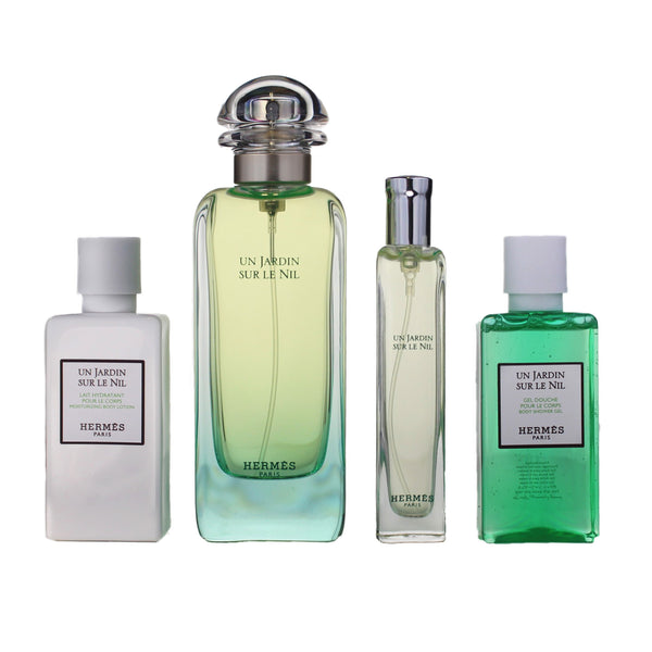 UNJS37 - Hermes Un Jardin Sur Le Nil 4 Pc. Gift Set Unisex