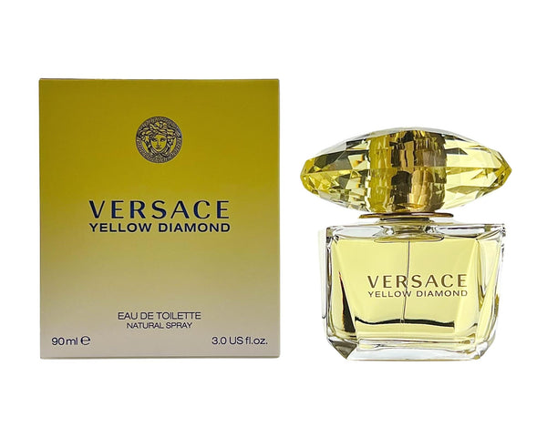 VD30W - Versace Yellow Diamond Eau De Toilette for Women - 3 oz / 90 ml