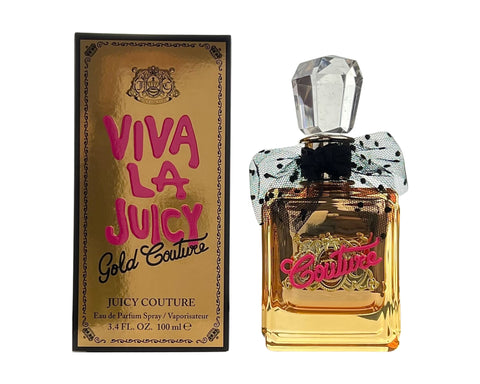 VJ16 - Viva La Juicy Gold Couture Eau De Parfum for Women - 3.4 oz / 100 ml
