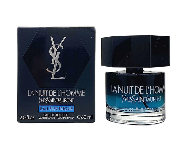 YSLE2M - Yves Saint Laurent La Nuit De L'Homme Eau Electrique Eau De Toilette for Men - 2 oz / 60 ml - Spray