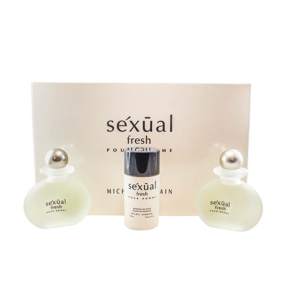 SEXF6M - Sexual Fresh 3 Pc. Gift Set for Men