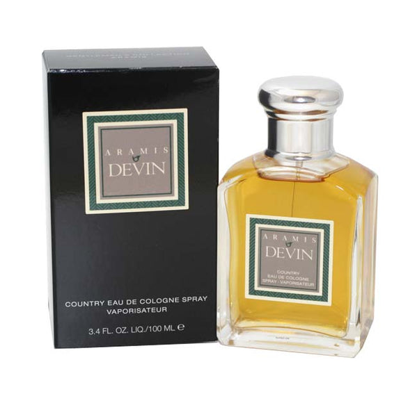 DE34M - Devin Eau De Cologne for Men - 3.4 oz / 100 ml Spray