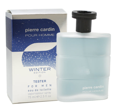 PRCD2M - Pierre Cardin Winter Eau De Toilette for Men - Spray - 2.5 oz / 75 ml - Tester