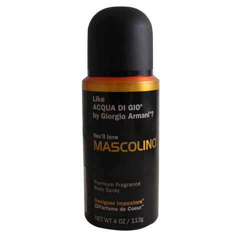 MAS21M - Mascolino Premium Body Spray for Men - 4 oz / 113 g