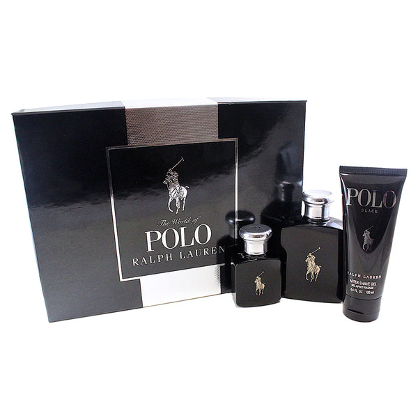 POB24M - Polo Black 3 Pc. Gift Set for Men