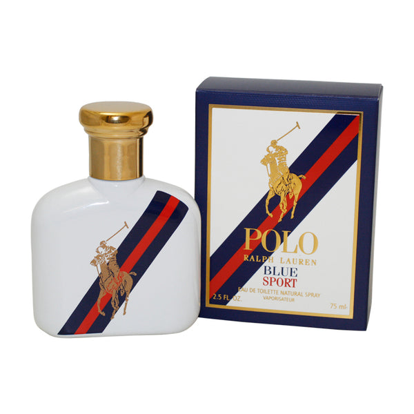 PBS25M - Polo Blue Sport Eau De Toilette for Men - 2.5 oz / 75 ml Spray