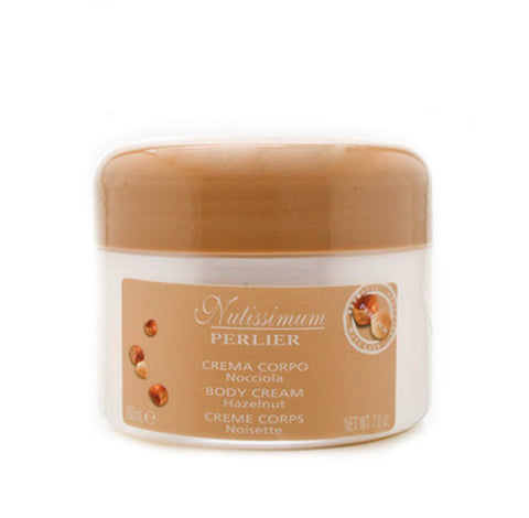 PG56W - Perlier Nutissimum Hazelnut Body Cream for Women - 7 oz / 200 g
