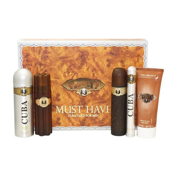 CBG5M - Cuba Gold 5 Pc. Gift Set for Men