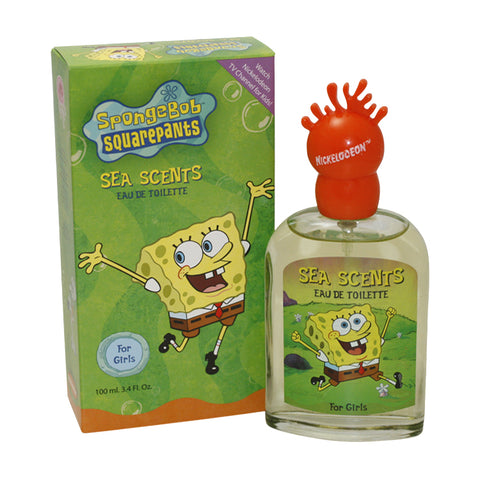 SPO33 - Spongebob Squarepants Sea Scents Eau De Toilette for Women - Spray - 3.4 oz / 100 ml