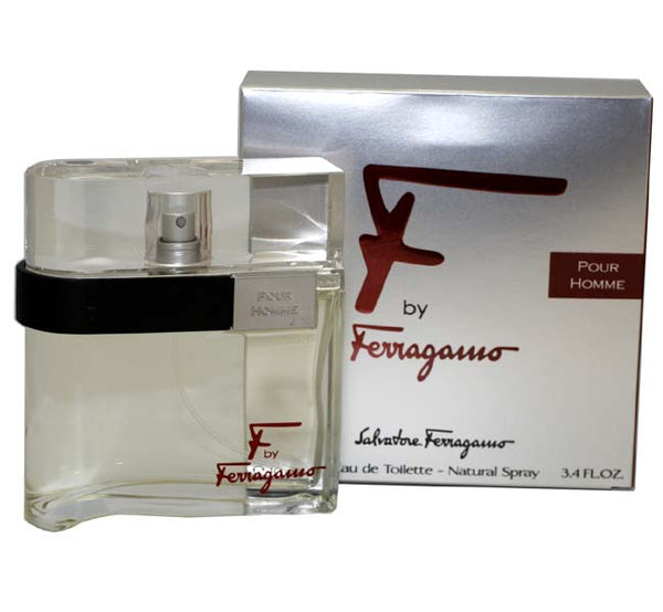 FF34M - F Ferragamo Pour Homme Eau De Toilette for Men - 3.4 oz / 100 ml Spray