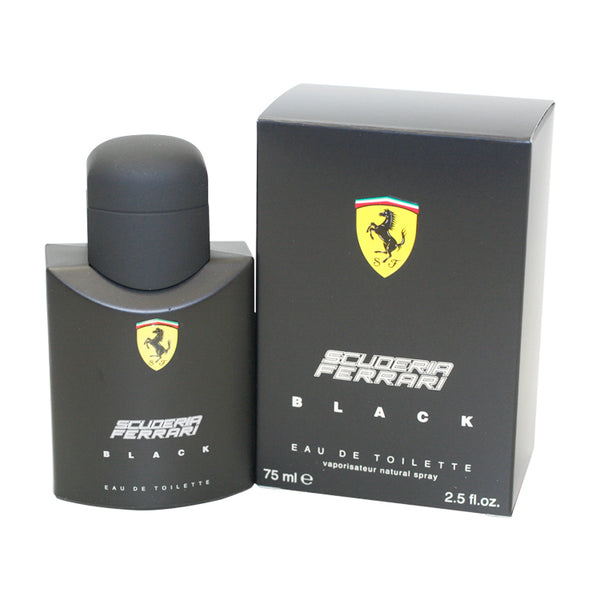 SFB25M - Scuderia Ferrari Black Eau De Toilette for Men - 2.5 oz / 75 ml Spray