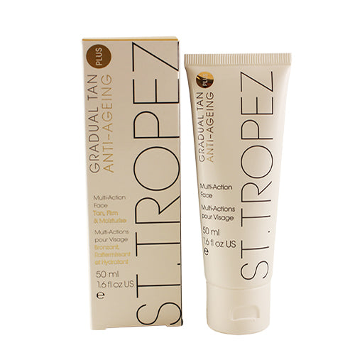 ST68 - St. Tropez Gradual Tan Plus Anti-Aging Multi-action Face for Women | 1.6 oz / 50 ml