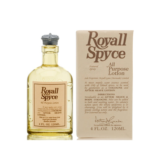 R910M - Royall Fragrances Royall Spyce Of Bermuda All Purpose Lotion for Men | 4 oz / 120 ml - Splash