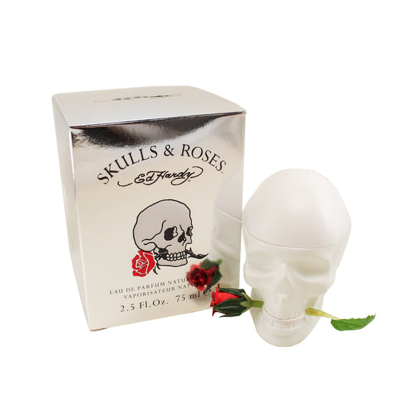 EHS25 - Ed Hardy Skulls & Roses Eau De Parfum for Women - 2.5 oz / 75 ml