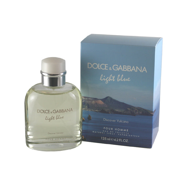 DGV42M - Light Blue Discover Vulcano Eau De Toilette for Men - Spray - 4.2 oz / 125 ml