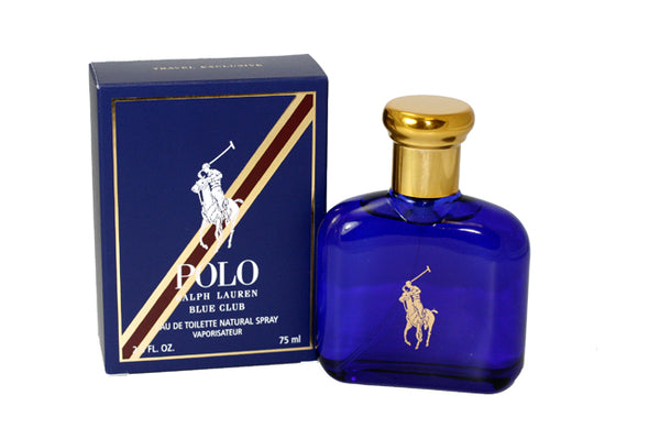 POBLM - Polo Blue Club Eau De Toilette for Men - Spray - 2.5 oz / 75 ml