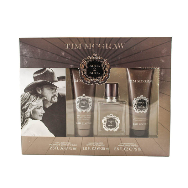 MCGS3M - Tim Mcgraw Soul 2 Soul 3 Pc. Gift Set for Men