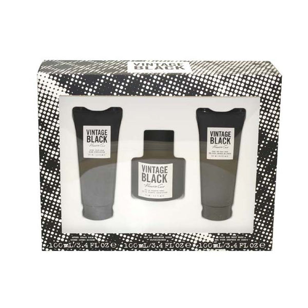 BLV3M - Vintage Black 3 Pc. Gift Set for Men