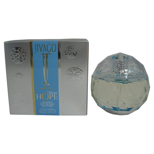 JIV11M-F - Jivago Millennium Hope Eau De Toilette for Men - Spray - 4.25 oz / 125 ml